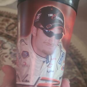 Nascar Red and Black Travel Mug